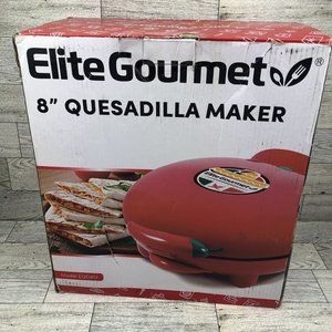 Open Box Elite Gourmet EQD413 Non-Stick Electric, Mexican Taco Tuesday Quesadill